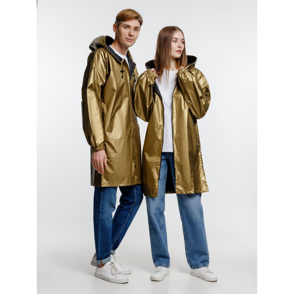 Дождевик Palladio Pockets, золотистый, размер S