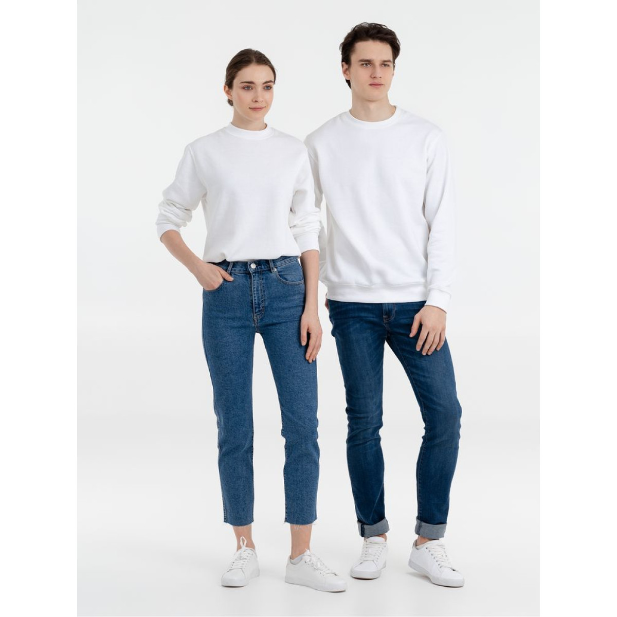 Толстовка New Supreme 280 белая, размер S