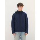 Куртка софтшелл с капюшоном мужская Race Men, темно-синяя, размер S