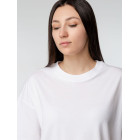 Футболка оверсайз женская Boxy Women, белая, размер XS