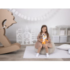 Мягкая игрушка Beastie Toys, лисенок с белым шарфом