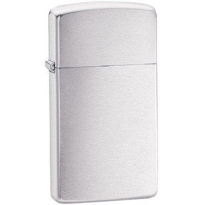 Зажигалка Zippo Slim Brushed, матовая