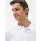 Рубашка поло мужская с длинным рукавом Perfect LSL Men белая, размер S