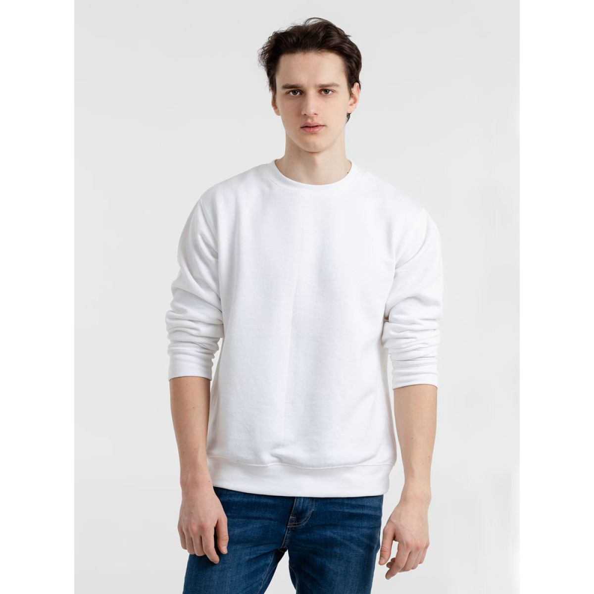 Толстовка New Supreme 280 белая, размер S