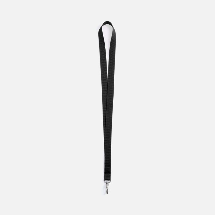 Лента для бейджа Pin, черная