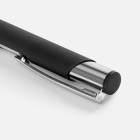 Ручка шариковая Keskus Soft Touch, черная