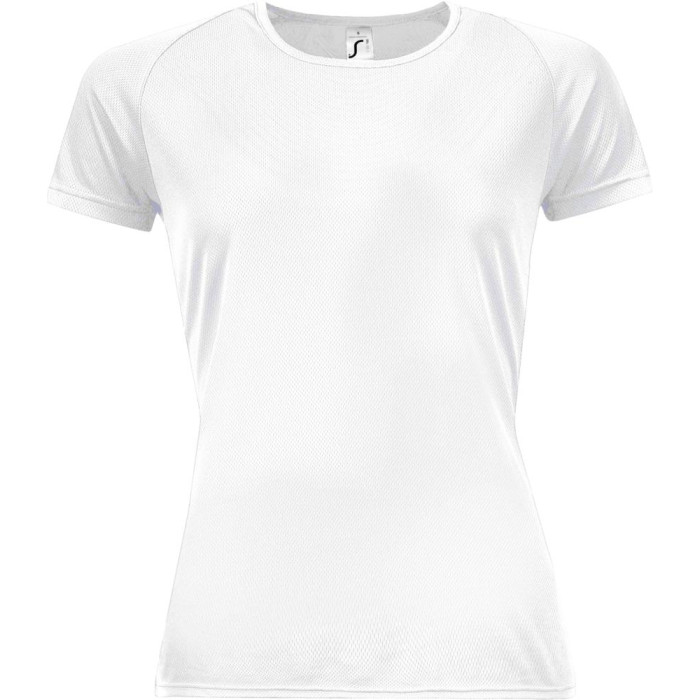 Футболка женская Sporty Women 140 белая, размер S