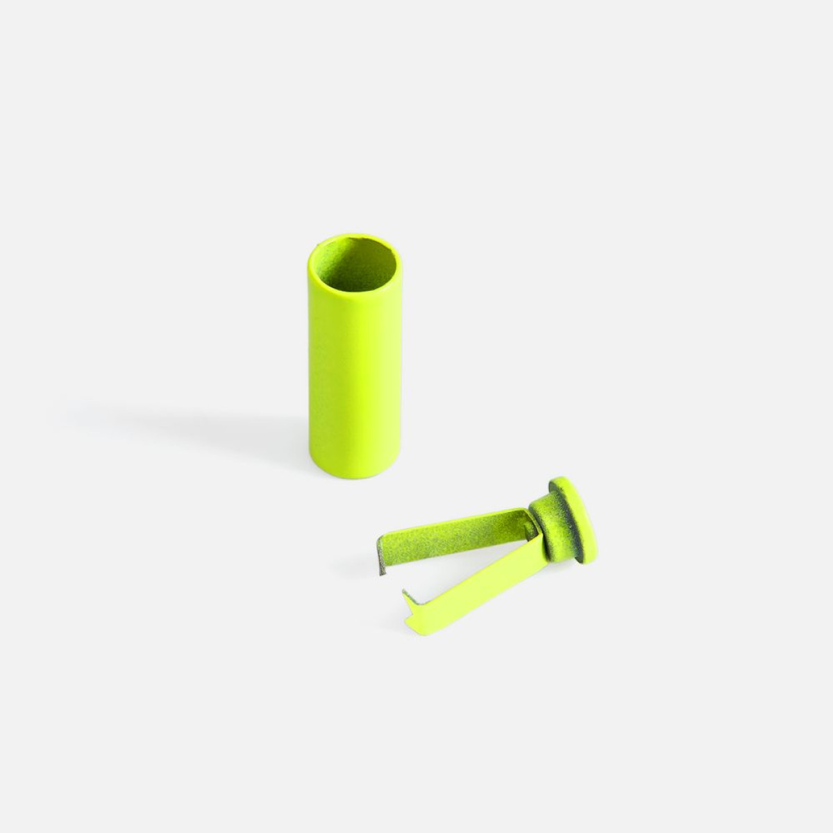 Наконечник для шнурка Nozzle, ver.2, желтый неон