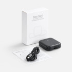 Складная станция беспроводной зарядки Trilogic, черная