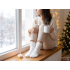 Свеча Snowlight 3, белая, 6 см