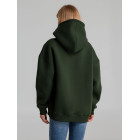 Худи Kulonga Oversize, темно-зеленый хаки, размер XS/S