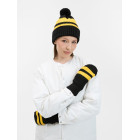 Варежки Winwear, черные, размер S/M
