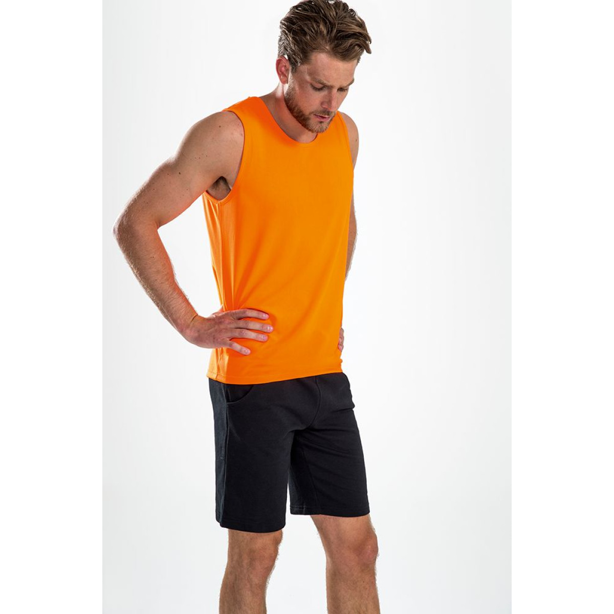 Майка мужская Sporty TT Men белая, размер XXL