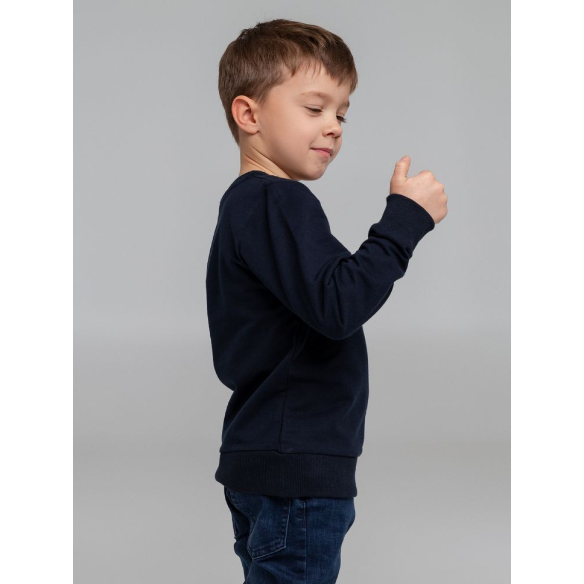 Свитшот Toima Kids темно-синий, 6 лет