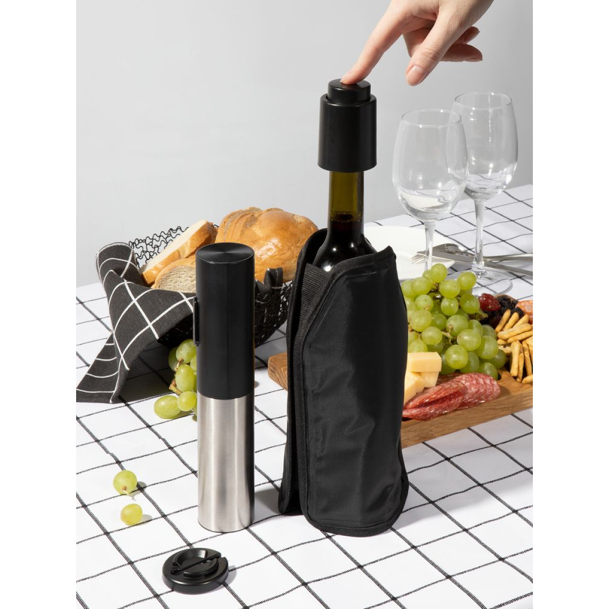 Винный набор Winetura, черный