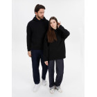 Худи оверсайз унисекс Snuggie, черное, размер XS/S