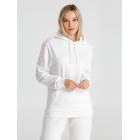 Толстовка с капюшоном унисекс Hoodie, белая, размер S