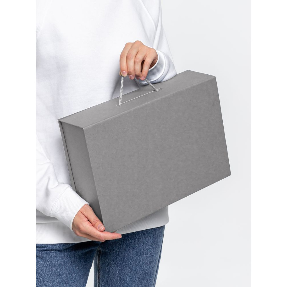 Коробка Case, серая матовая