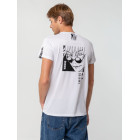 Футболка унисекс для сублимации Paint Tee, белая, размер 56