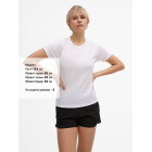 Футболка женская Sporty Women 140 белая, размер S