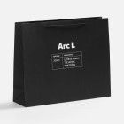 Пакет бумажный Arc S, черный