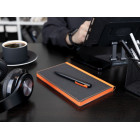 Ручка шариковая Inkolor, черная с серым