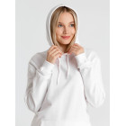 Толстовка с капюшоном унисекс Hoodie, белая, размер S