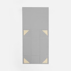 Коробка складная Quadra Fold, серая
