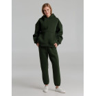 Худи Kulonga Oversize, темно-зеленый хаки, размер XS/S