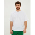 Футболка Oversize Premium, белая, размер S