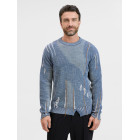 Джемпер Denim свободного силуэта на заказ, полушерсть, размер XS