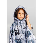 Дождевик-пончо детский AquaStop Kids на заказ, разноцветный,6-8 лет