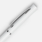 Ручка шариковая Euro Chrome, белая