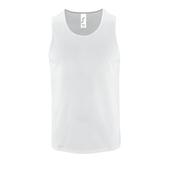 Майка мужская Sporty TT Men белая, размер XXL