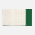 Ежедневник Petrus Flap, недатированный, зеленый