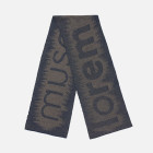 Шарф Denim XL на заказ, полушерсть