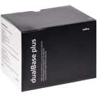 Кружка с подогревом и беспроводной зарядкой dualBase plus, черная