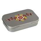 Коробка Pragmax S, прямоугольная, серебристая