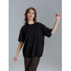 Футболка оверсайз Kangas, черная, XL/XXL
