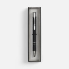 Ручка шариковая Keskus Soft Touch в футляре, черная