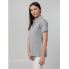 Рубашка поло женская Virma Stretch Lady, серый меланж, размер S