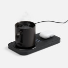 Беспроводное зарядное устройство с подогревом кружки Hot Task, черное