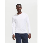 Футболка с длинным рукавом Sporty LSL Men белая, размер S