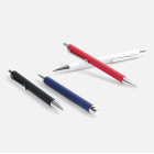 Ручка шариковая Lobby Soft Touch Gold, черная