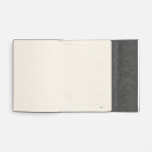 Ежедневник Petrus Flap, недатированный, серый